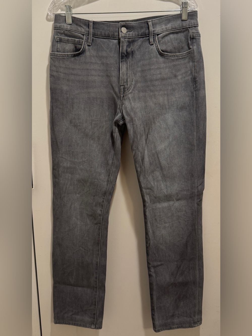 Joe’s The Asher. gray/blue slim stretch 5 pocket denim. Sz  31. A+ Condition!